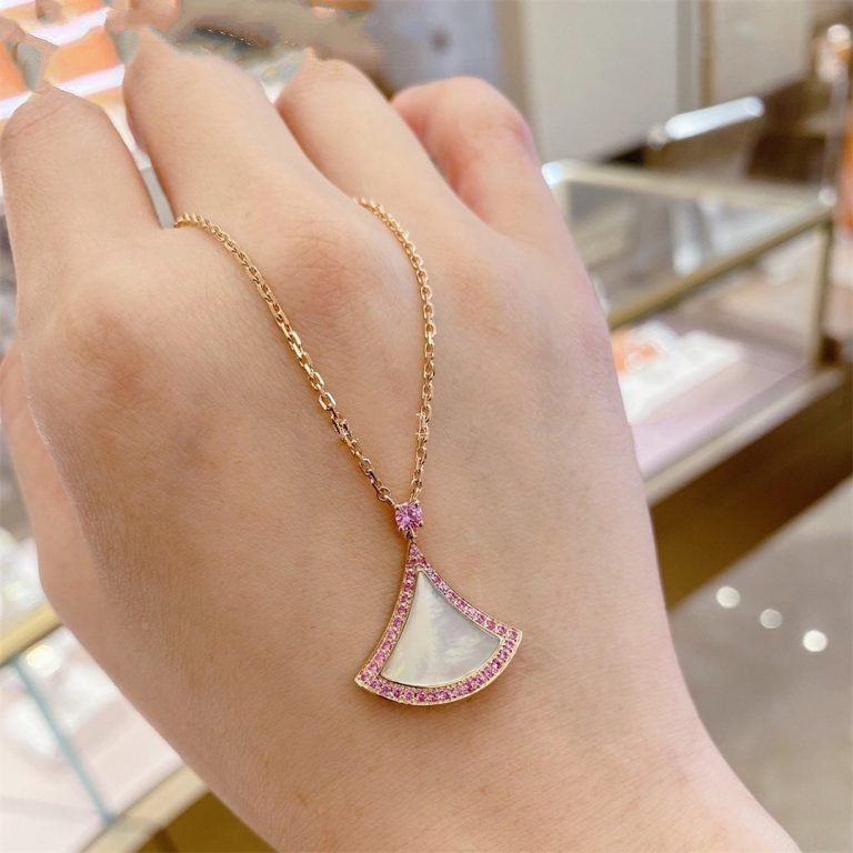[Joyas Regalia] COLLAR DREAM MOP DIAMANTE ROSA