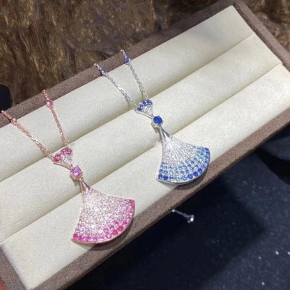 [Regalia jewelry]DREAM NECKLACE AGATE SILVER DIAMOND