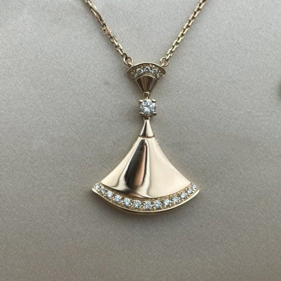 [Joyas Regalia] COLLAR DE ENSUEÑO ORO ROSA DIAMANTE