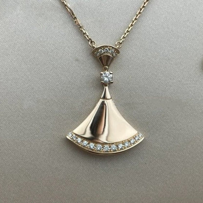 [Joyas Regalia] COLLAR DE ENSUEÑO ORO ROSA DIAMANTE