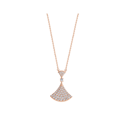 [Joyas Regalia] COLLAR DE ENSUEÑO EN ORO ROSA CON DIAMANTES