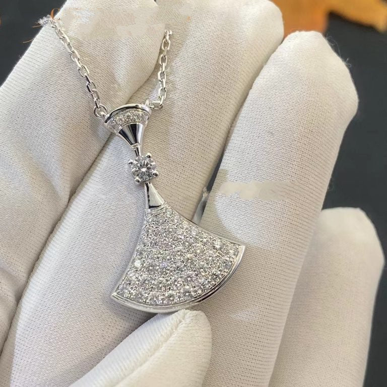 [Joyas Regalia] COLLAR DE ENSUEÑO PLATA CON DIAMANTES