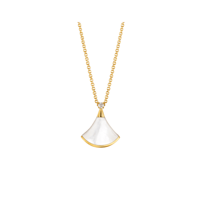 [Joyas Regalia] COLLAR DREAM ORO BLANCO 1 DIAMANTE
