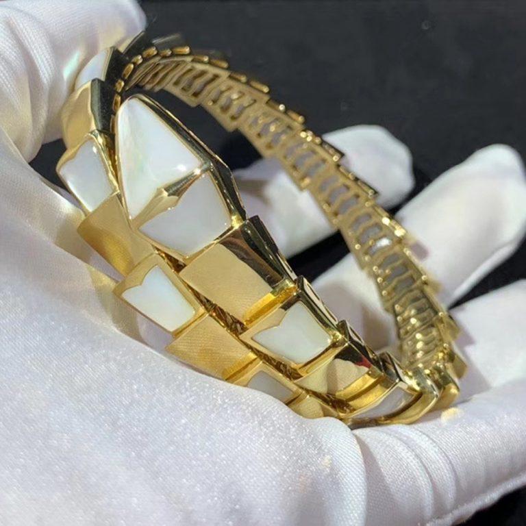 [Joyas Regalia]PULSE SERPENTI MOP ORO