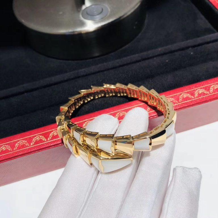 [Joyas Regalia]PULSE SERPENTI MOP ORO
