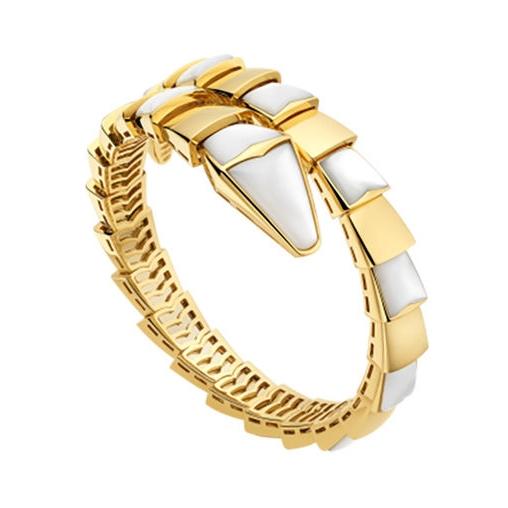 [Joyas Regalia]PULSE SERPENTI MOP ORO