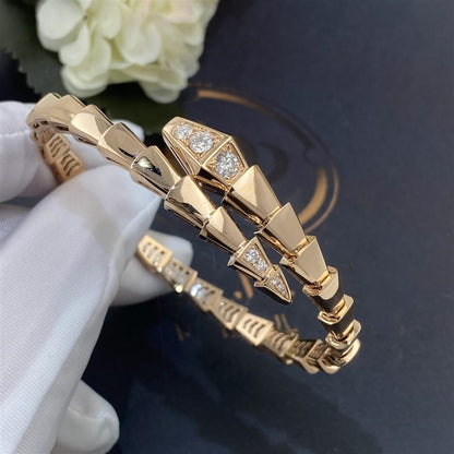 [Joyas Regalia]PULSE SERPENTI DIAMANTES ORO ROSA