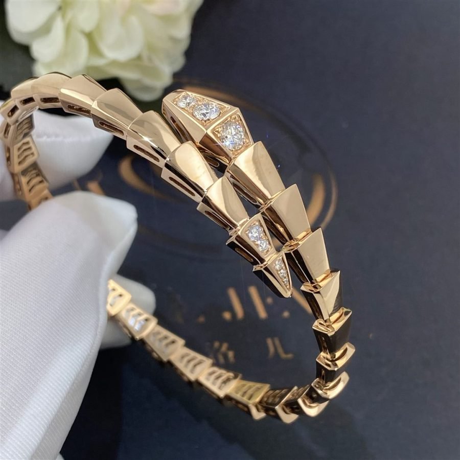[Joyas Regalia]PULSE SERPENTI DIAMANTES ORO ROSA