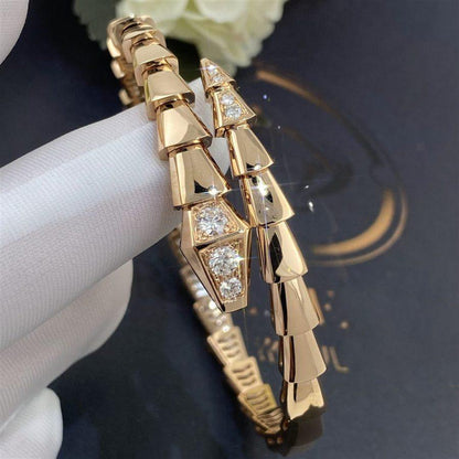 [Joyas Regalia]PULSE SERPENTI DIAMANTES ORO ROSA