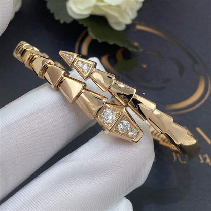 [Joyas Regalia]PULSE SERPENTI DIAMANTES ORO ROSA