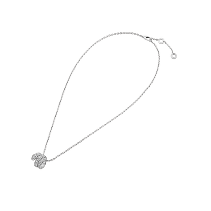 [Joyas Regalia]COLLAR SERPENTI DOBLE ANILLO DIAMANTE