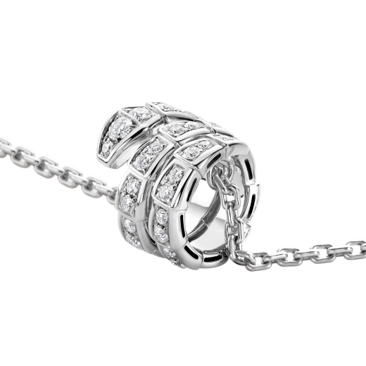 [Joyas Regalia]COLLAR SERPENTI DOBLE ANILLO DIAMANTE