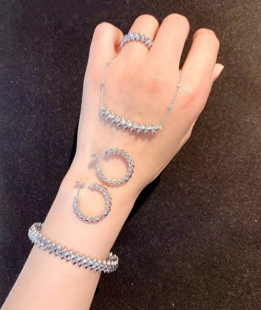 [Joyas Regalia] PULSERA DE PLATA CLASH