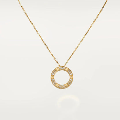 [Joyas Regalia] COLLAR AMOR AJUSTABLE ORO ROSA 