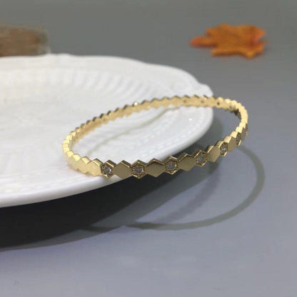 [Regalia jewelry]BEE LOVE GOLD DIAMOND BRACELET