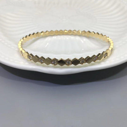 [Regalia jewelry]BEE LOVE GOLD DIAMOND BRACELET
