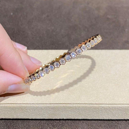 [Regalia jewelry]BEE LOVE GOLD BRACELET FULL DIAMOND