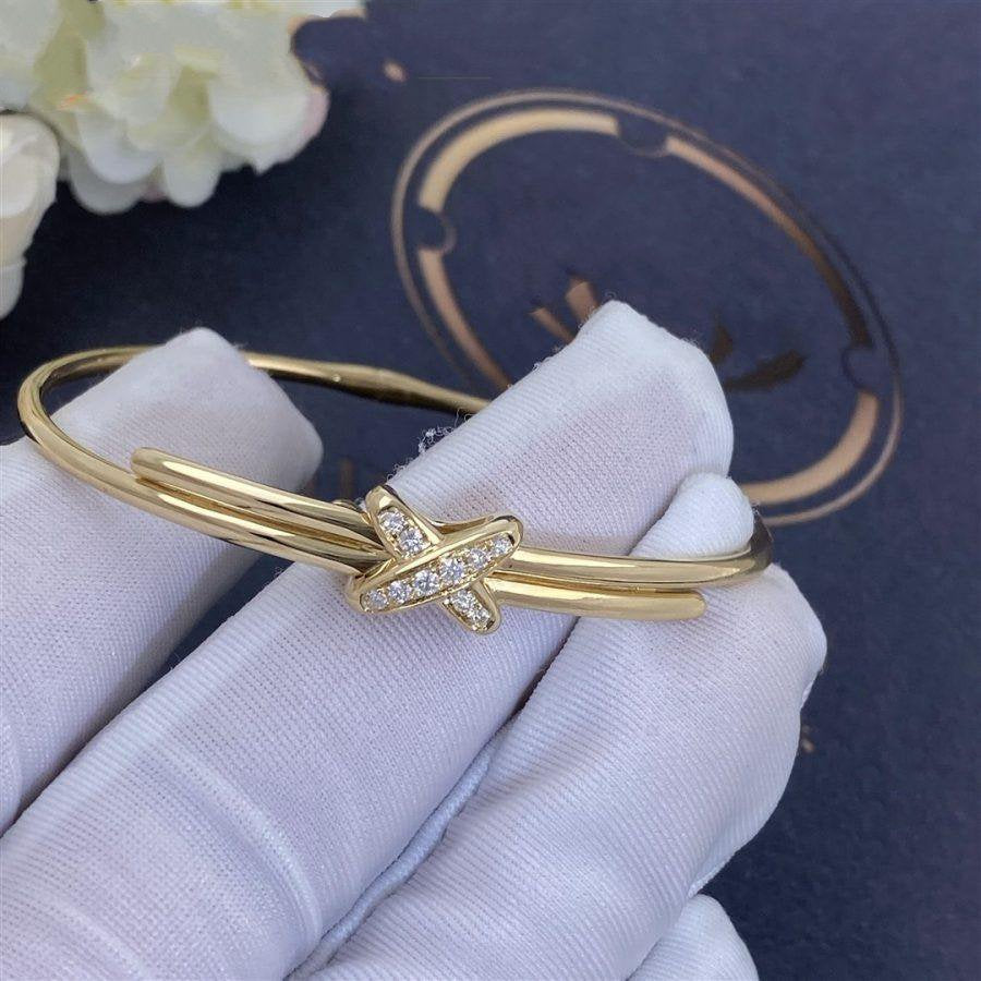 [Regalia jewelry]JEUX DE BRACELET GOLD DIAMONDS