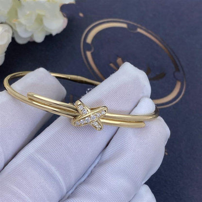 [Regalia jewelry]JEUX DE BRACELET GOLD DIAMONDS