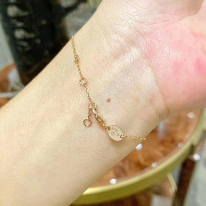 [Regalia jewelry]JEUX DE BRACELET MOP PINK GOLD DIAMONDS