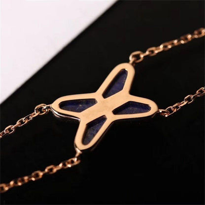 [Regalia jewelry]Hollow Design Four-Leaf Clover Flower Shape Ring