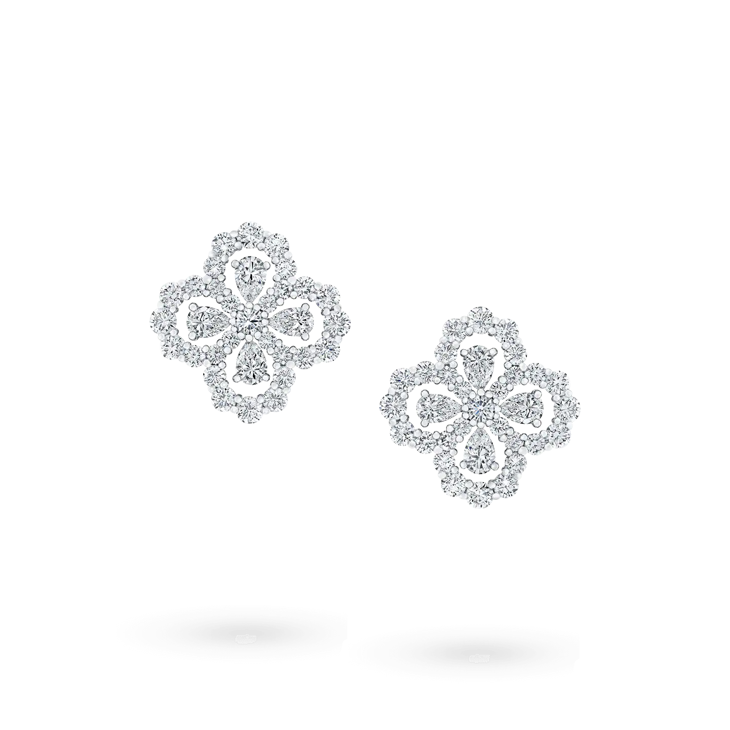 [Joyas Regalia] PENDIENTES DE ARO CON MOTIVO COMPLETO DE DIAMANTE DE 16 MM
