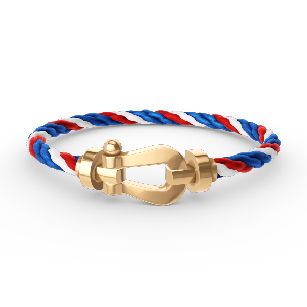 [Joyas Regalia]Pulsera de herradura grande FORCE sin diamantes en oro