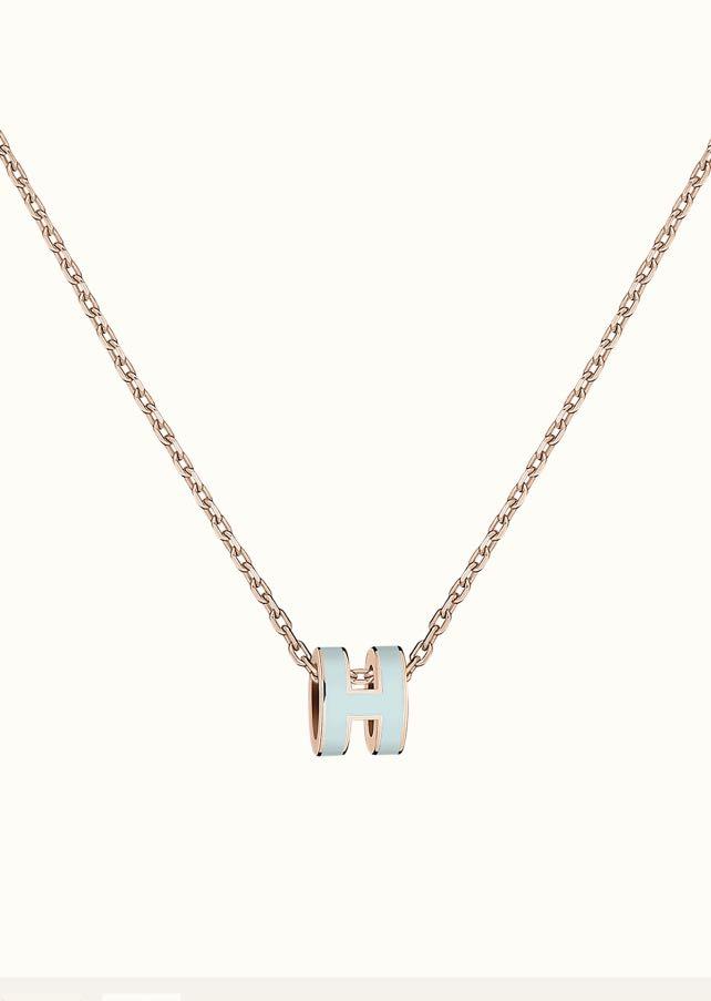 [Joyas Regalia] COLLAR POP H AZUL CLARO