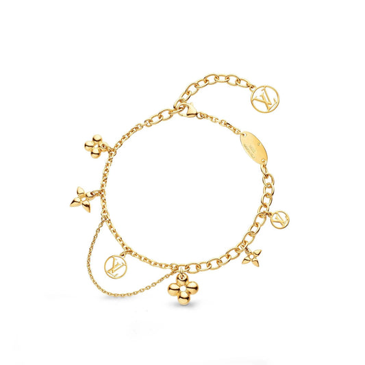[Regalia jewelry]BLOOMING PINK GOLD MOP BRACELET