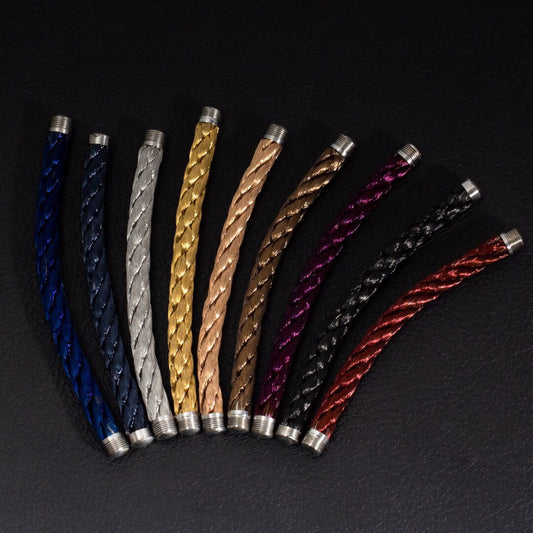 [Joyas Regalia] PULSERAS SERIE FORCE CON CABLES, 50 OPCIONES (SELECCIÓN DIY)
