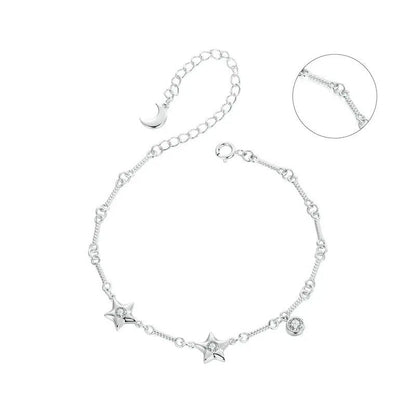 Bracelet chaîne à breloques à longueur réglable, cadeau