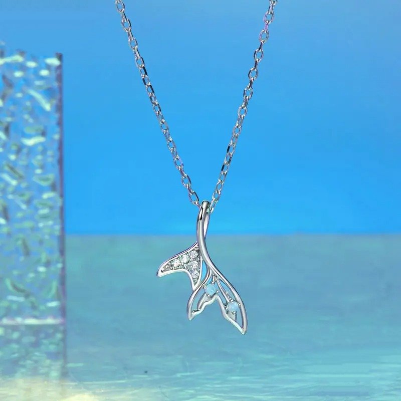 Collier queue de poisson pour femme