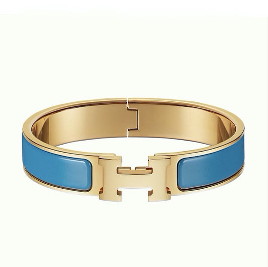 [Joyas Regalia]Pulsera H Turquesa 12mm