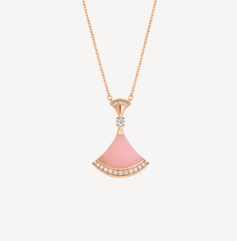 [Joyas Regalia] COLLAR DE ENSUEÑO ÓPALO ROSA