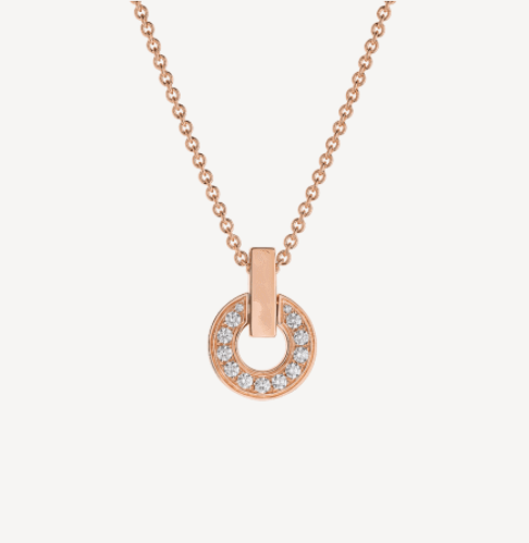 [Joyas Regalia] COLLAR GARI ORO ROSA DIAMANTE