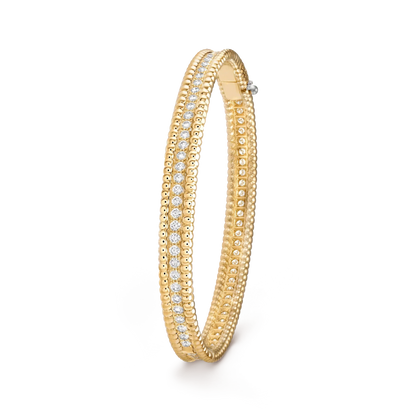 [Joyas Regalia]Pulsera de diamantes perlé de una hilera 