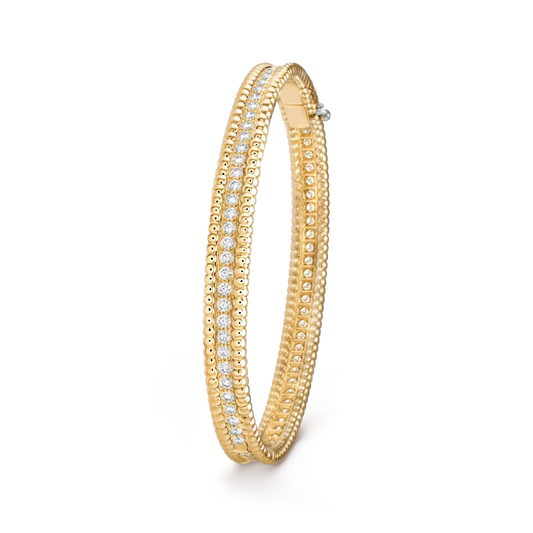 [Joyas Regalia]Pulsera de diamantes perlé de una hilera 