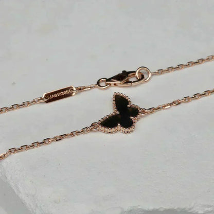 [Joyas Regalia] PULSERA DE MARIPOSA DE ÓNIX