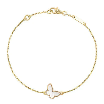 [Joyas Regalia] PULSERA DE MARIPOSA DE MOPA OSCURA