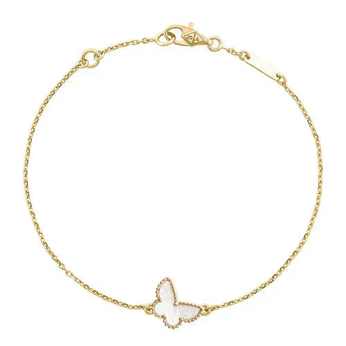 [Joyas Regalia] PULSERA DE MARIPOSA DE MOPA OSCURA