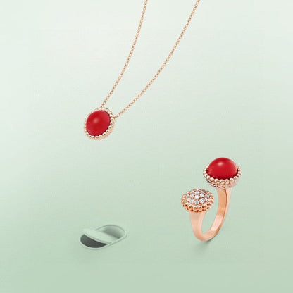 [Joyas Regalia] PERLEE COULEURS DIAMANTE ORO ROSA ENTRE EL ANILLO
